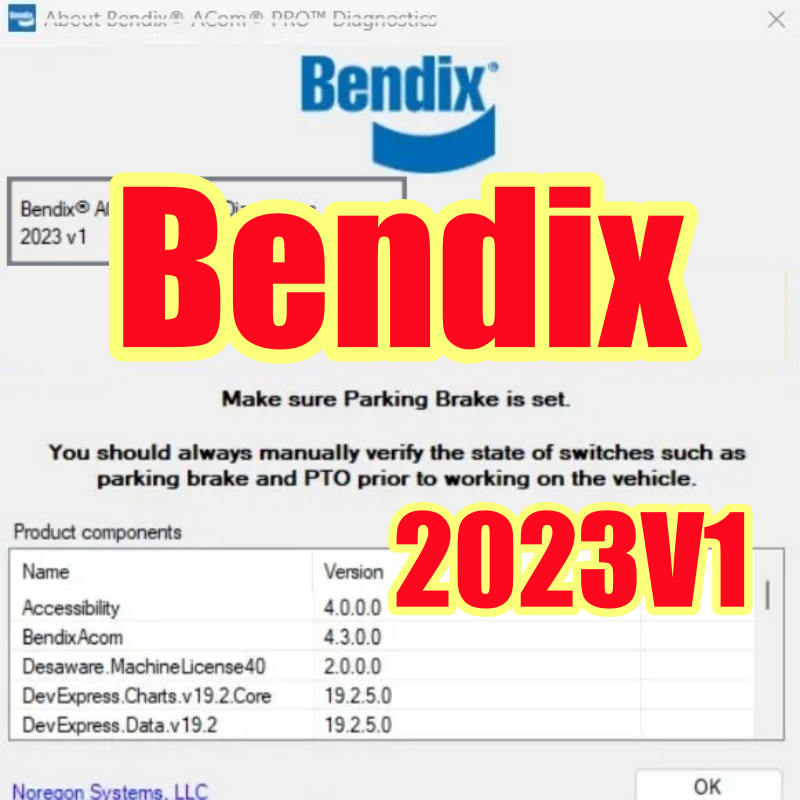 Heavy Equipment Software - Bendix ACom Pro 2023v1 Diagnostics software