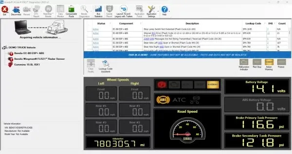 Bendix ACom Pro 2023v1 Diagnos - Heavy Equipment Software ulasan dan harga
